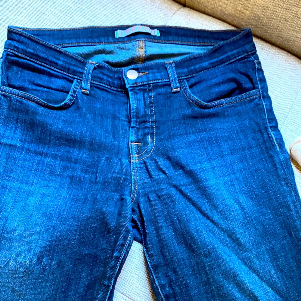 Dark Blue Skinny J Brand size 27